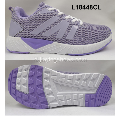 Sepatu lari wanita sanwish mesh